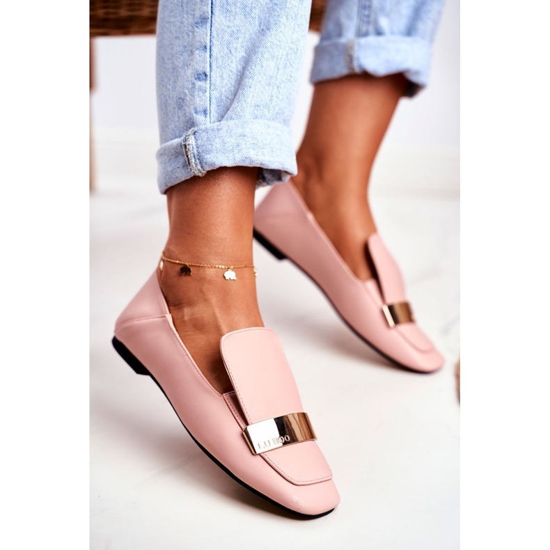 Lu Boo Feminino Lords Com Distintivo Ouro Rosa Harlem 1