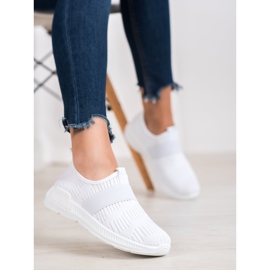 SHELOVET Calçados Esportivos Slip-on branco 1