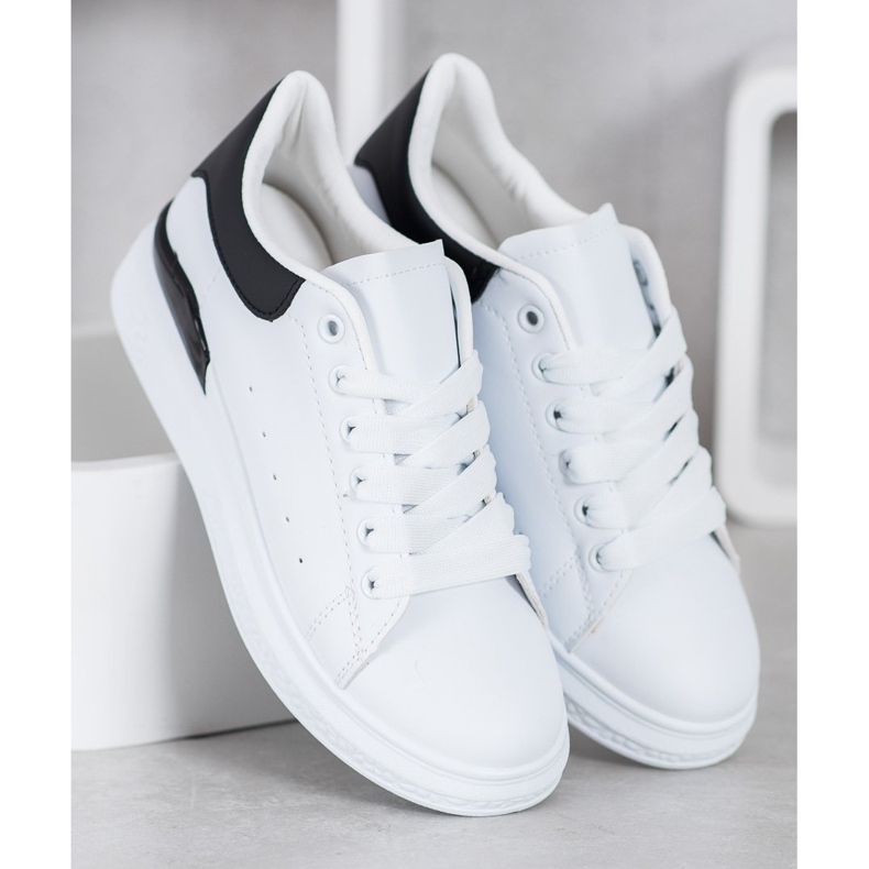 SHELOVET Calçados Esportivos da Moda branco 2