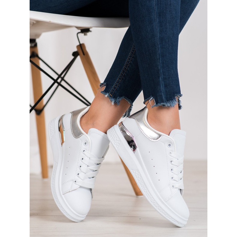 SHELOVET Calçados Esportivos da Moda branco 1