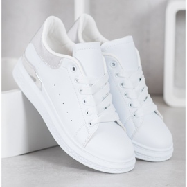 SHELOVET Calçados Esportivos da Moda branco 2