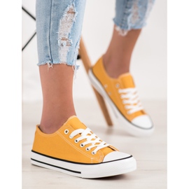 SHELOVET Tênis amarelo 2