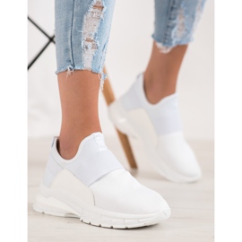 SHELOVET Tênis esportivos branco 2