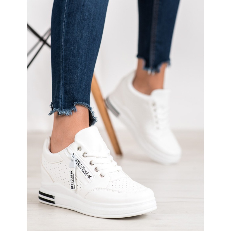 SHELOVET Tênis branco Evolutions 2