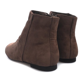 Botas de camurça Botas Chelsea 7-121 Khaki cáqui 1