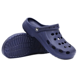 Flameshoes Chinelos masculinos, sandálias azul marinho crocs 3