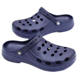 Flameshoes Chinelos masculinos, sandálias azul marinho crocs 2
