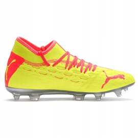 Chuteiras Puma Future 5.2 Netfit Osg Evo FG / AG M 106007-01 multicolorido amarelo 1 Chuteiras Puma Future 5.2 Netfit Osg Evo FG / AG M 106007-01 multicolorido amarelo 1