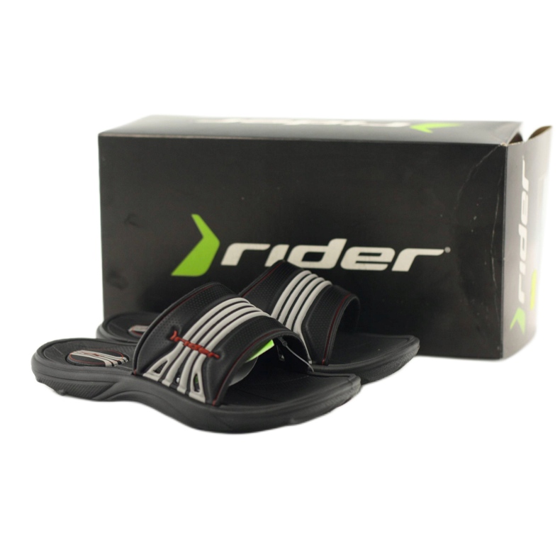 Rider Flip de pilotos para as crianças para as listras cinza-pretas 80341 preto preto 4