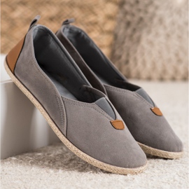 SHELOVET Slipons Cinzentos cinza 1