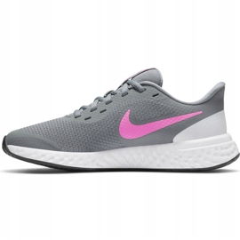 Tênis de corrida Nike Revolution 5 BQ5671 015 cinza 2