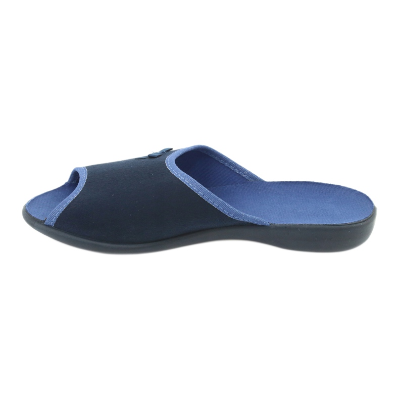 Sapatos femininos Befado pu 254D083 azul marinho azul 2
