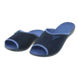 Sapatos femininos Befado pu 254D083 azul marinho azul 3