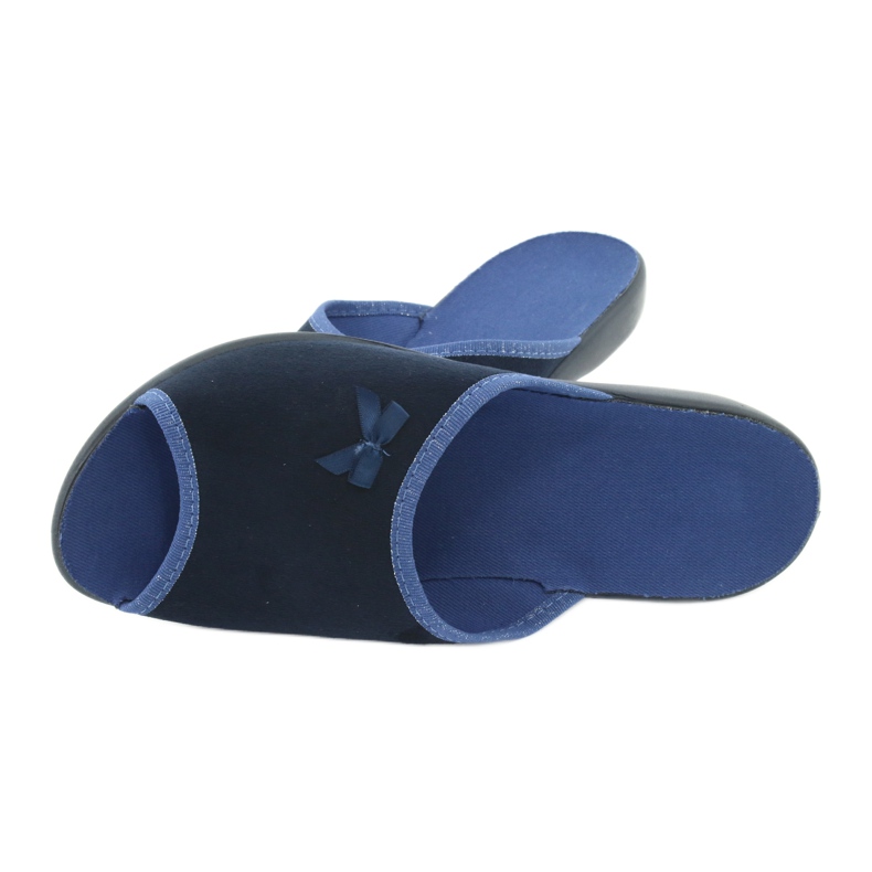 Sapatos femininos Befado pu 254D083 azul marinho azul 5