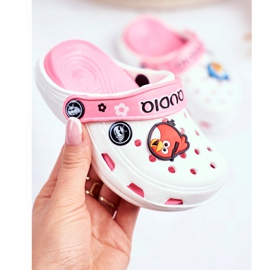 Espuma infantil Crooks White Birds AngryBirds branco rosa 2