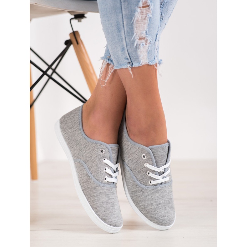 SHELOVET Tênis cinza claro 1