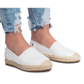 Alpercatas brancas com tachas Dolita branco 1