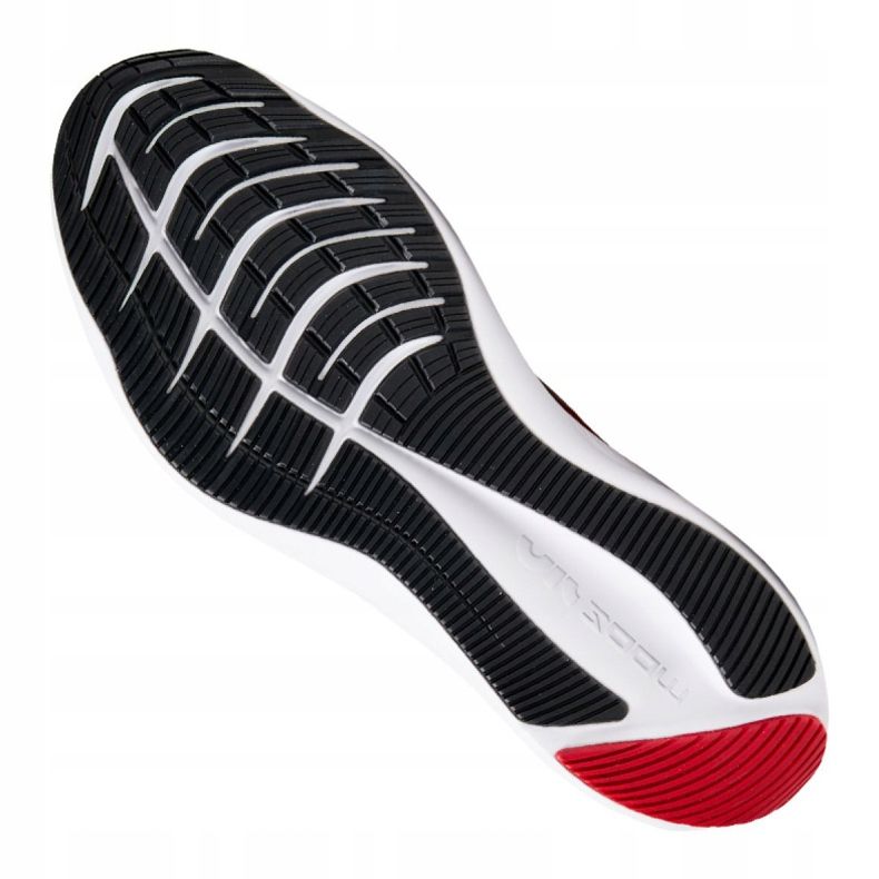 Tênis de corrida Nike Zoom Winflo 7 M CJ0291-600 preto vermelho 1