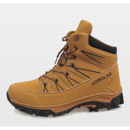 Botas de neve com isolamento de camelo F-23-3 castanho 1