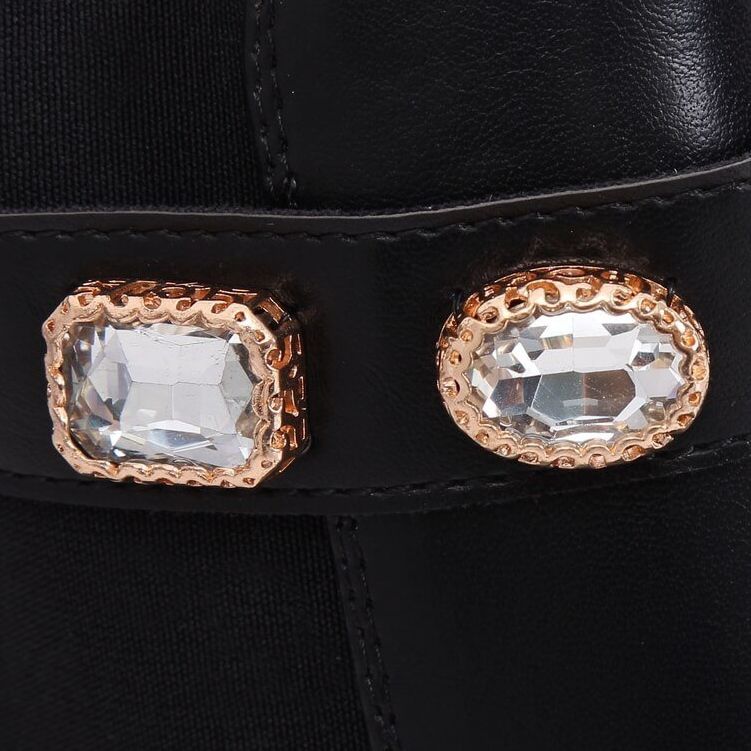 Botas pretas Chelsea, pretas HE107 pretas preto 1