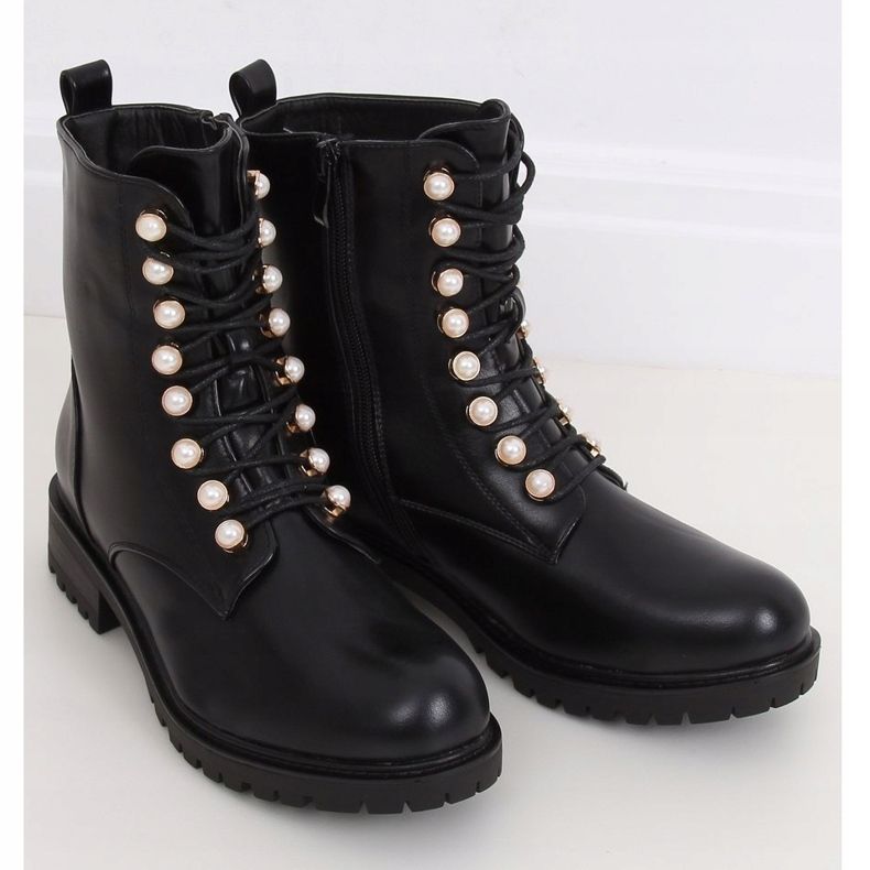 Botas de trabalho pretas NC977 pretas preto 1