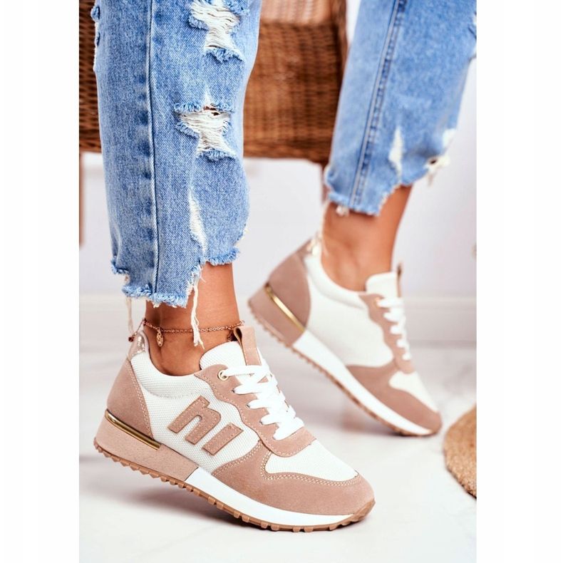 Calçados esportivos femininos marrom dourado Maddie Elements 1