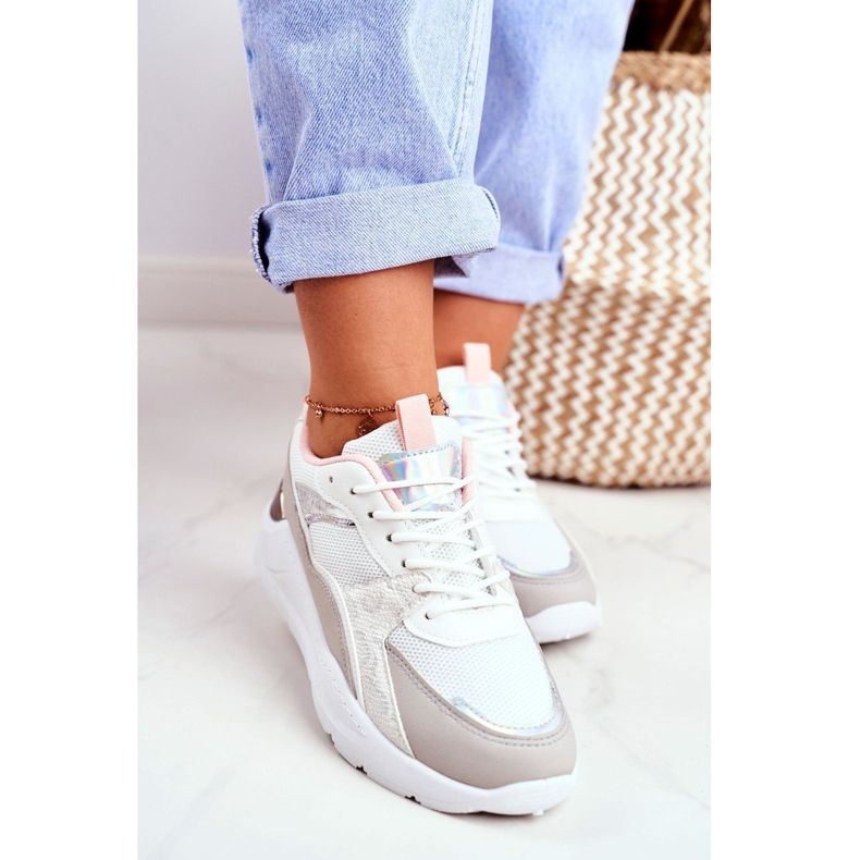 SEA Calçados Esportivos Femininos Tênis Branco Martina 1