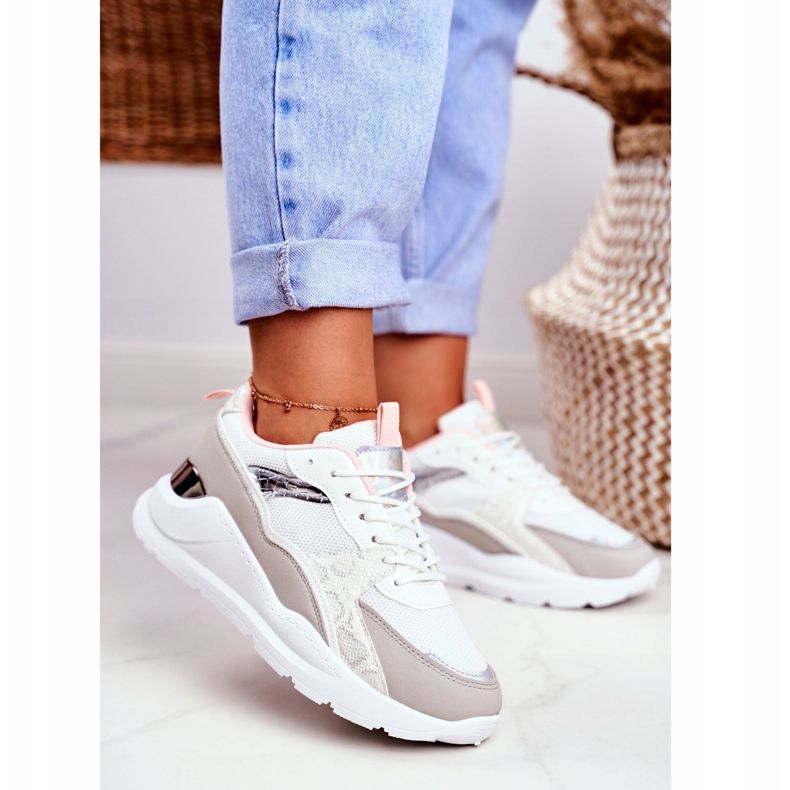 SEA Calçados Esportivos Femininos Tênis Branco Martina 2