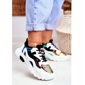 Sapatos esportivos femininos Lu Boo Black Dazzle Me preto 2