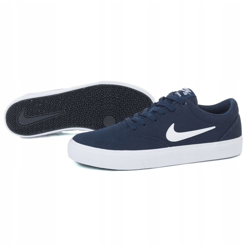 Nike Sb Charge Slr M CD6279-400 branco azul marinho 1