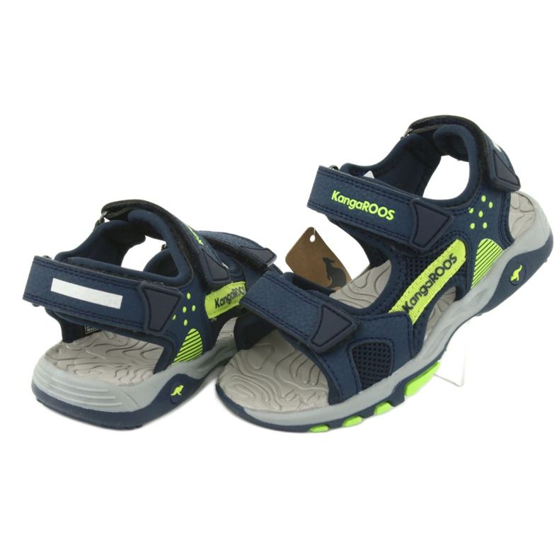Enchimento de espuma Sandals KangaRoos 18337 azul marinho verde 4