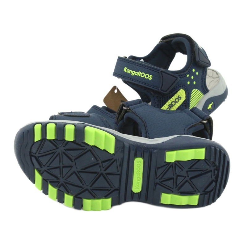 Enchimento de espuma Sandals KangaRoos 18337 azul marinho verde 5