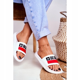 Chinelos femininos Big Star Classic Branco GG274047 2