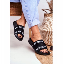 Chinelos femininos Big Star Militar Preto GG274018 2