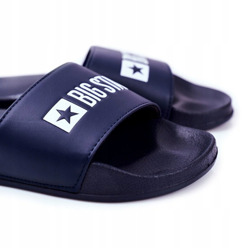 Chinelos masculinos Big Star Borracha Azul Marinho GG174931 2