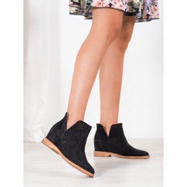 Bella Paris Cowgirls pretas clássicas preto 1