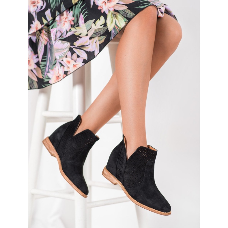 Bella Paris Cowgirls pretas clássicas preto 2