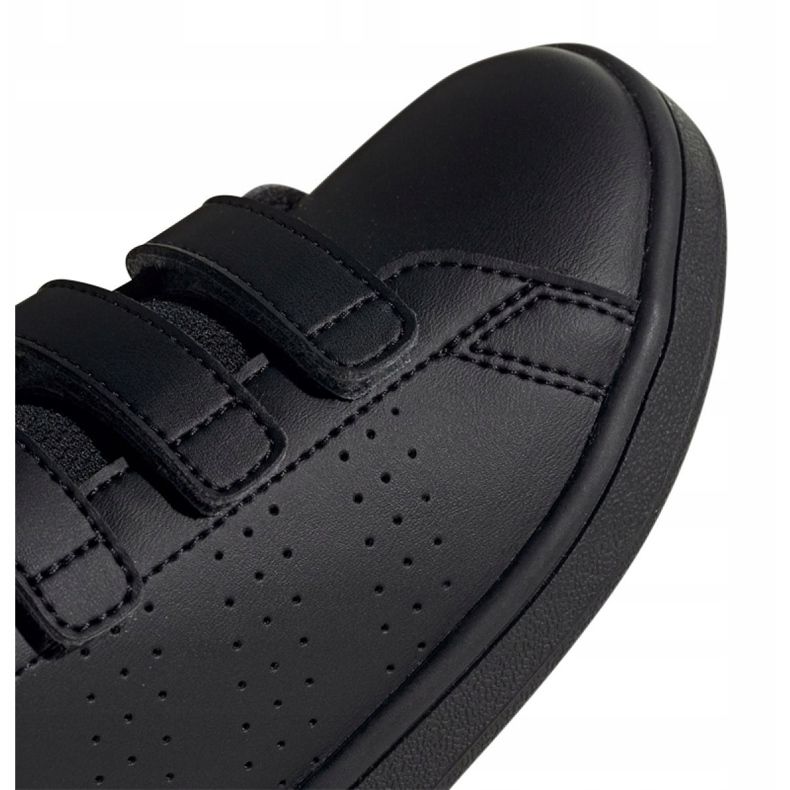 Sapatos Adidas Vs Advantage Jr EF0222 preto vermelho 2