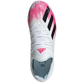 Chuteiras Adidas X 19.1 Fg Jr EG7163 multicolorido branco 1 Chuteiras Adidas X 19.1 Fg Jr EG7163 multicolorido branco 1