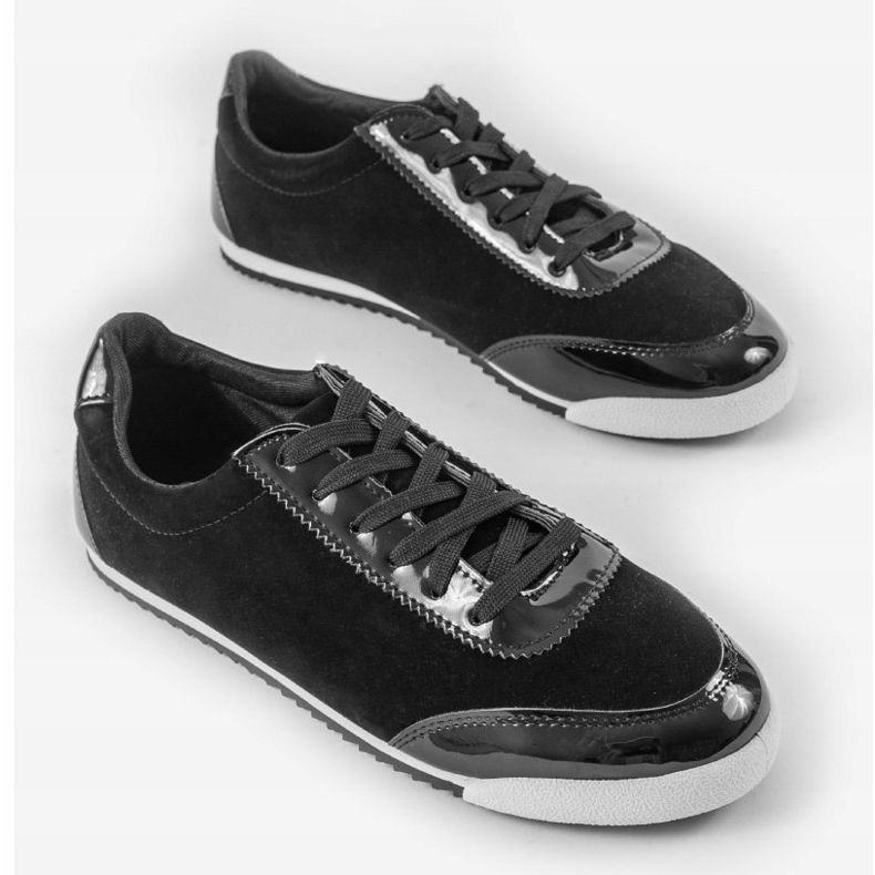 Sapatos masculinos pretos elegantes JX-22 2