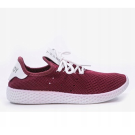 Calçados esportivos Maroon H935-7 vermelho 1