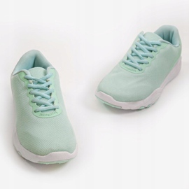 Calçados esportivos verdes F17-6 1