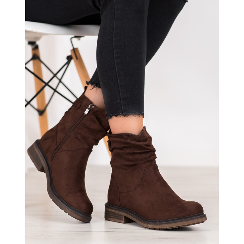 J. Star Trabalhadores marrons escuros castanho 2