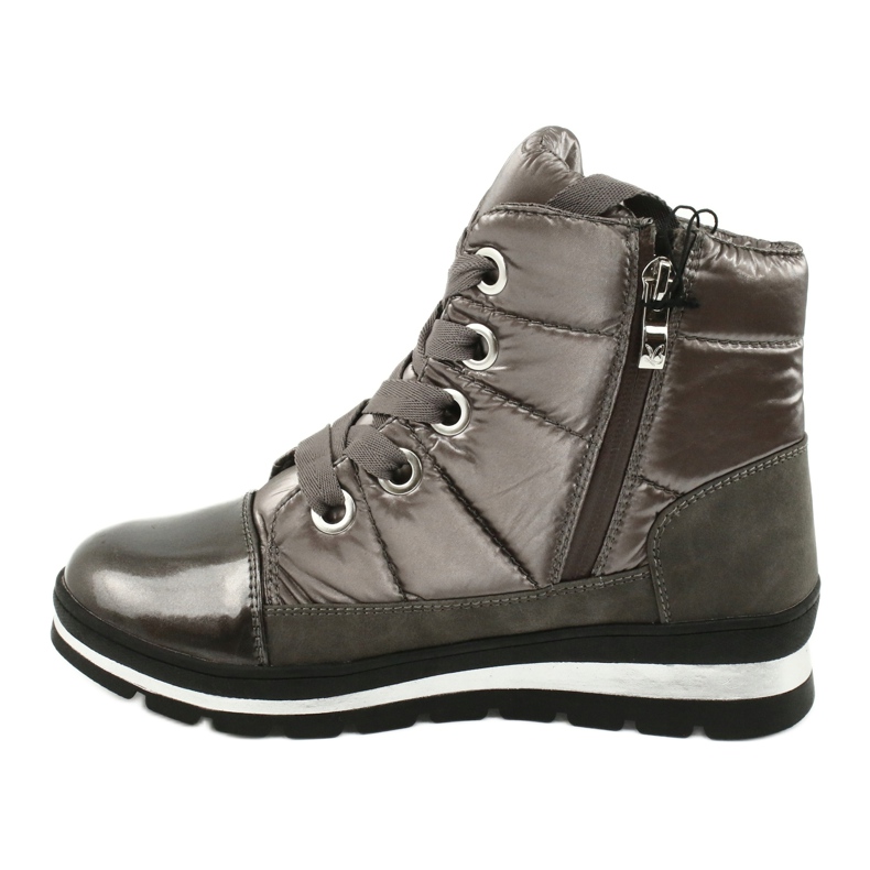 Botas de neve marrons, membrana Caprice 26212 marrom 1