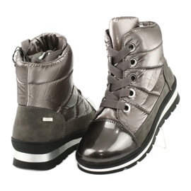 Botas de neve marrons, membrana Caprice 26212 castanho 3