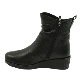 Caprice Botas de cunha Walking On Air preto 1