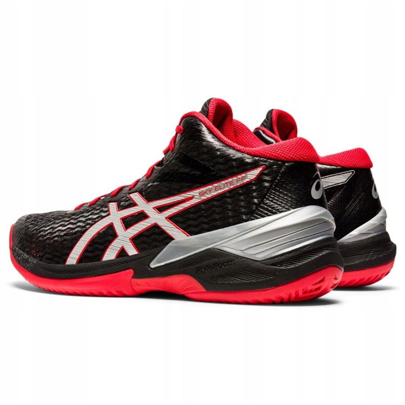 Tênis de voleibol Asics Sky Elite Ff Mt M 1051A032-003 multicolorido preto 1 Tênis de voleibol Asics Sky Elite Ff Mt M 1051A032-003 multicolorido preto 1
