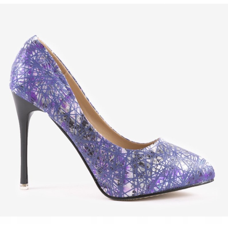 Alfinetes de flor roxa 0116-4 roxo multicolorido 1