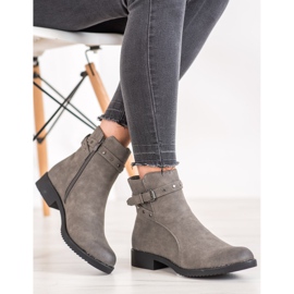 J. Star Botas cinza quentes 1