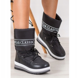 GOLL Use botas de neve clássicas preto 2 GOLL Use botas de neve clássicas preto 2